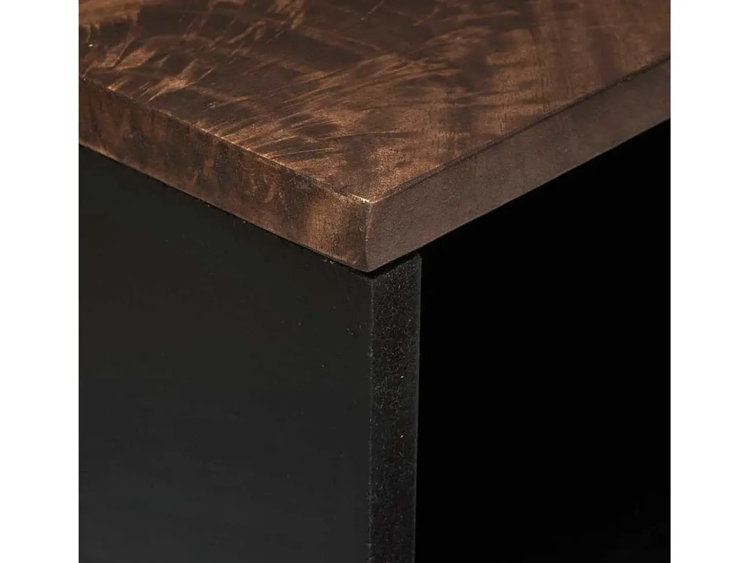 Mueble para TV Marrón 80 x 33 x 46 cm madera maciza de mango