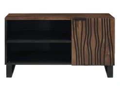 Mueble para TV Marrón 80 x 33 x 46 cm madera maciza de mango