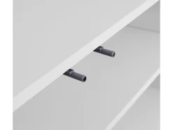 Mueble para TV moderno - con estantes ajustables - de tablero de partículas - Blanco