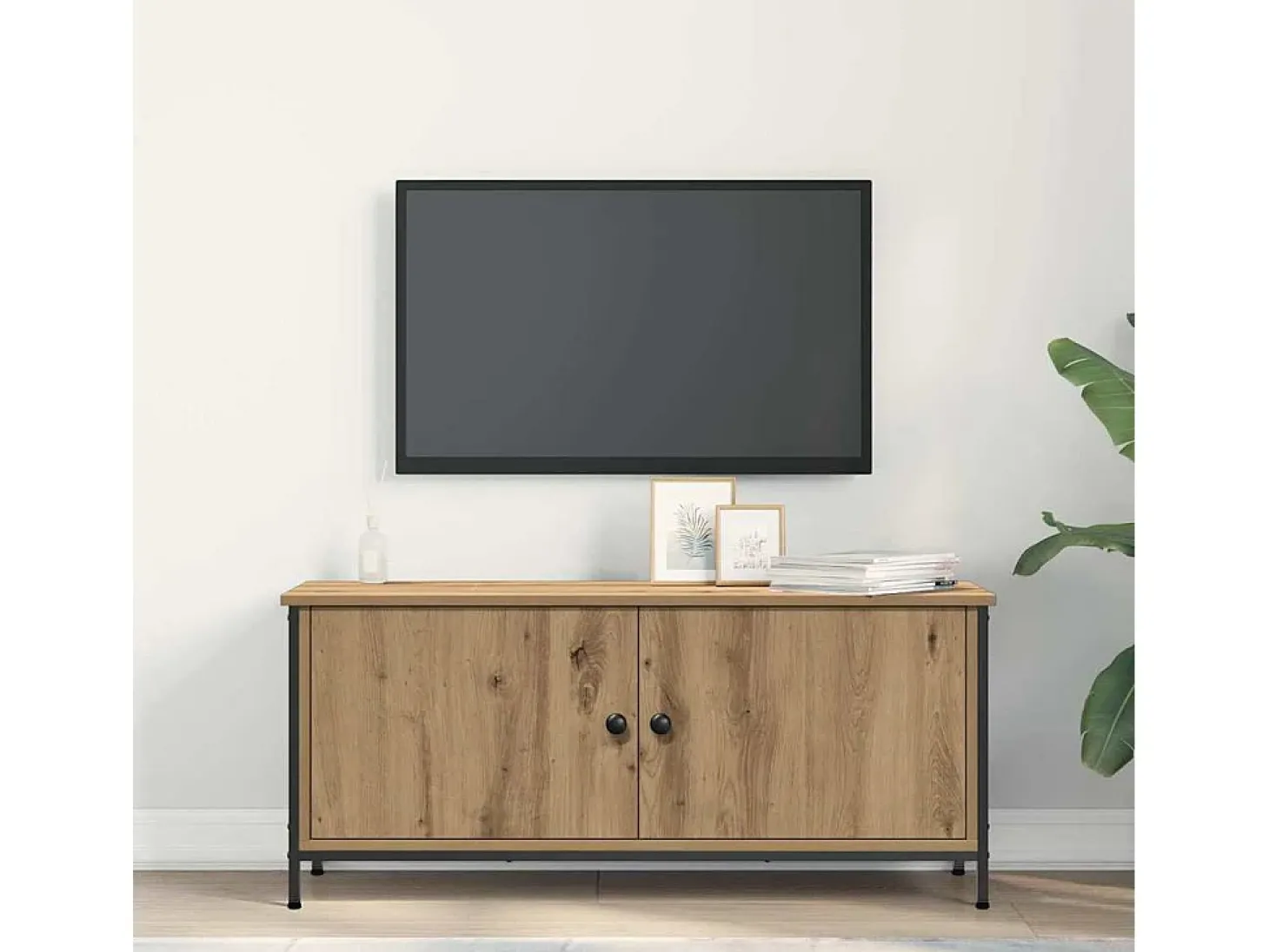 Mueble para TV Roble artisan 100 x 35 x 45 cm