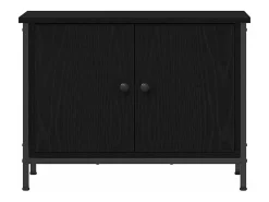 Mueble para TV Roble negro 60 x 35 x 45 cm Madera contrachapada