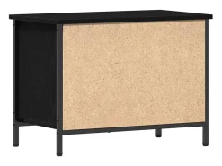 Mueble para TV Roble negro 60 x 35 x 45 cm Madera contrachapada