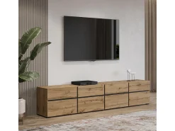Mueble TV 4 puertas 225 cm Lilia Madera