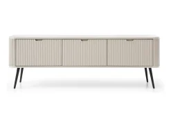 Mueble TV: Cachemira, Patas negras, 168 x 57 x 39 cm