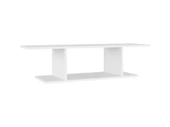 Mueble TV de pared blanco 103x30x26,5 cm ES62604
