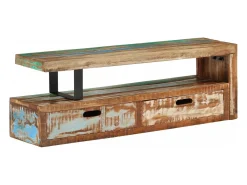 Mueble TV madera maciza reciclada YOE26079