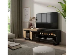 Mueble TV, Televisión, 200x35x57cm, Para TV hasta 80