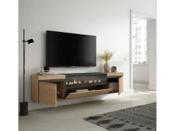 Mueble TV, Televisión, 200x35x45cm, Para TV hasta 80