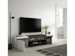 Mueble TV, Televisión, 200x35x45cm, Para TV hasta 80
