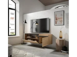 Mueble TV, Televisión, 150x35x45cm, Para TV hasta 65