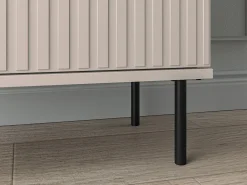 Mueble zapatero con cajón 55 cm - beige - CALETTO
