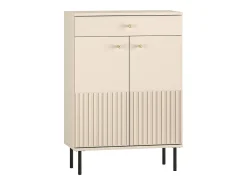Mueble zapatero con cajón 68 cm - beige - CALETTO