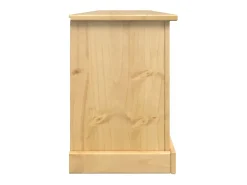 Mueble zapatero Corona madera maciza de pino 99x32x47 cm ES408505