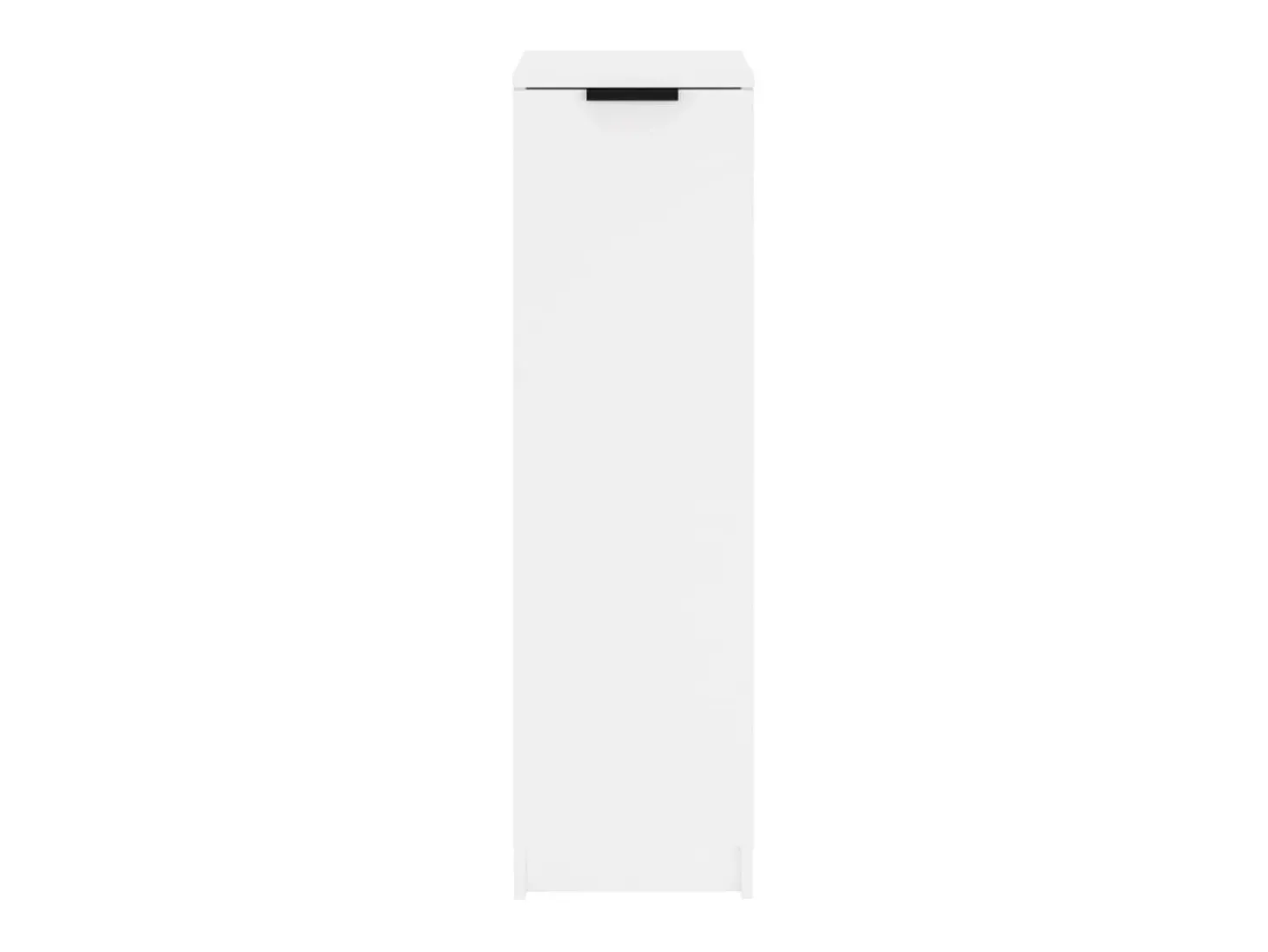 Mueble zapatero de madera contrachapada blanco 30x35x100 cm ES989390