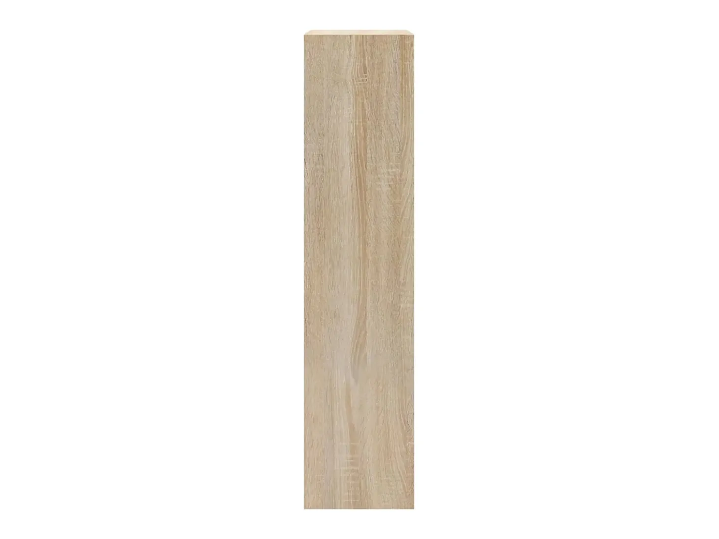 Mueble zapatero madera contrachapada roble Sonoma 63x24x103 cm ES909664