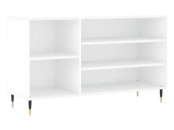 Mueble zapatero madera contrachapada blanco 102x36x60 cm ES739306