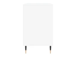 Mueble zapatero madera contrachapada blanco 102x36x60 cm ES739306