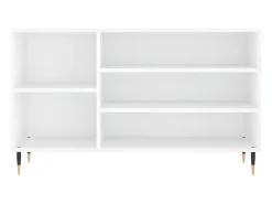 Mueble zapatero madera contrachapada blanco 102x36x60 cm ES739306