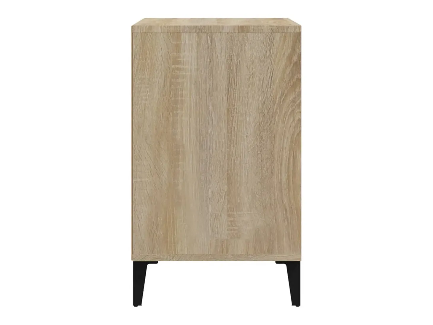 Mueble zapatero madera contrachapada roble Sonoma 102x36x60 cm ES153424