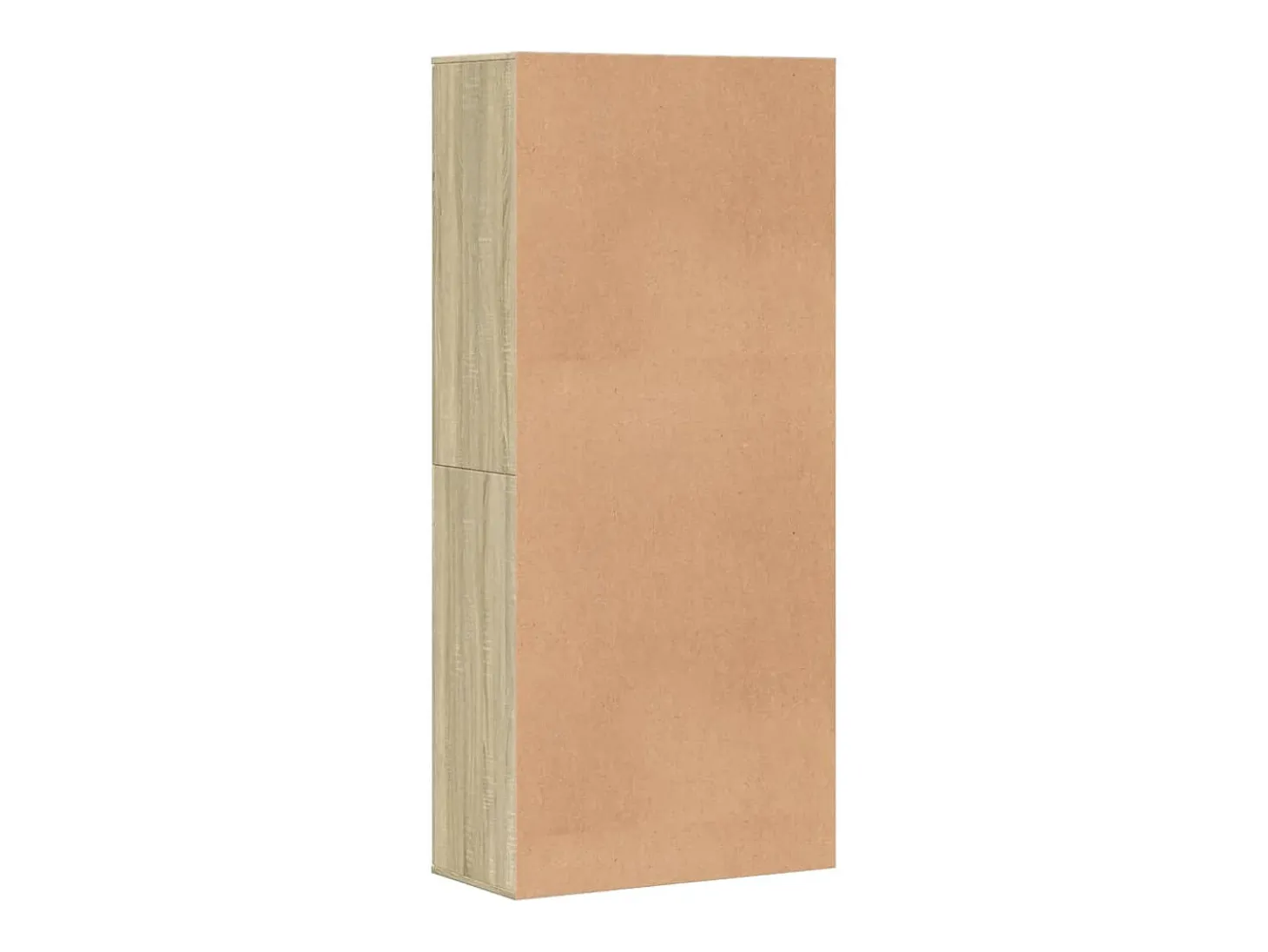 Mueble zapatero madera contrachapada color roble 80x39x178 cm ES828658