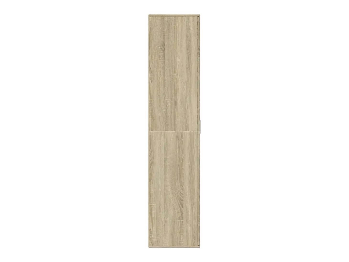 Mueble zapatero madera contrachapada color roble 80x39x178 cm ES828658