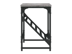 Mueble zapatero madera de ingeniería gris Sonoma 90x30x45 cm ES269555