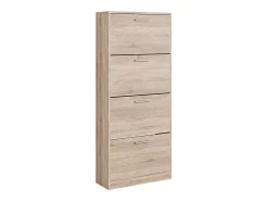 Mueble zapatero sonoma 59x22x137 gizmo