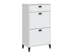 Mueble zapatero VIKEN madera de ingeniería blanco ES754906