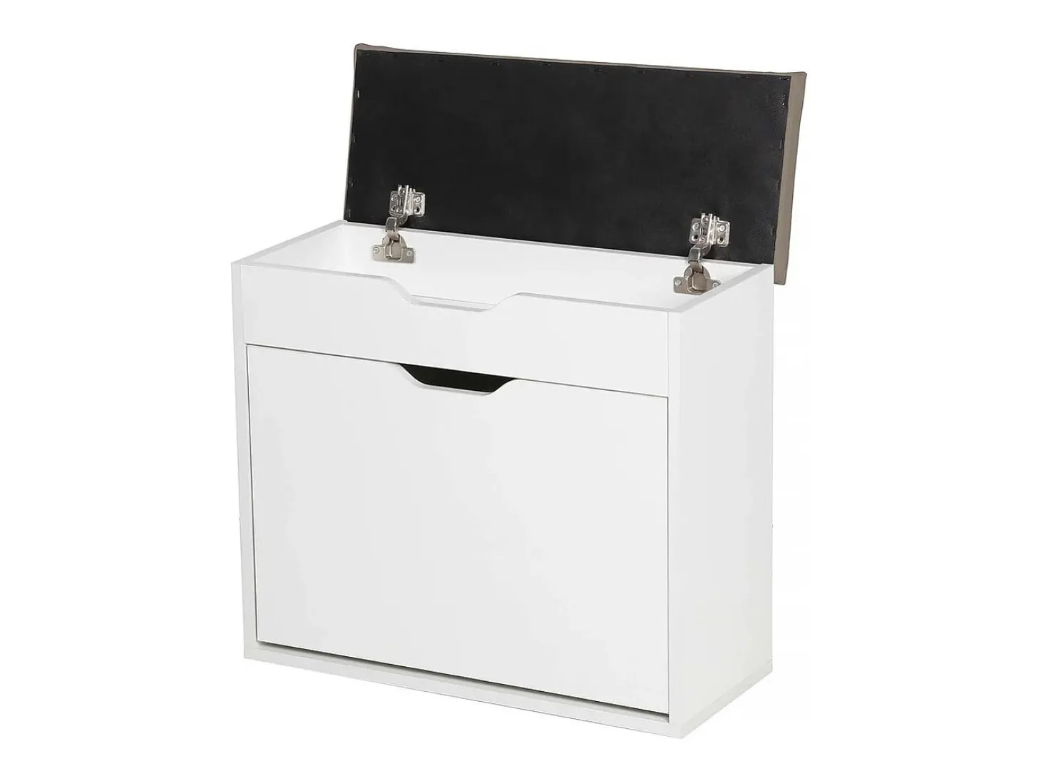 Mueble zapatero "Wade" - 60 x 23,8 x 68 cm - Blanco