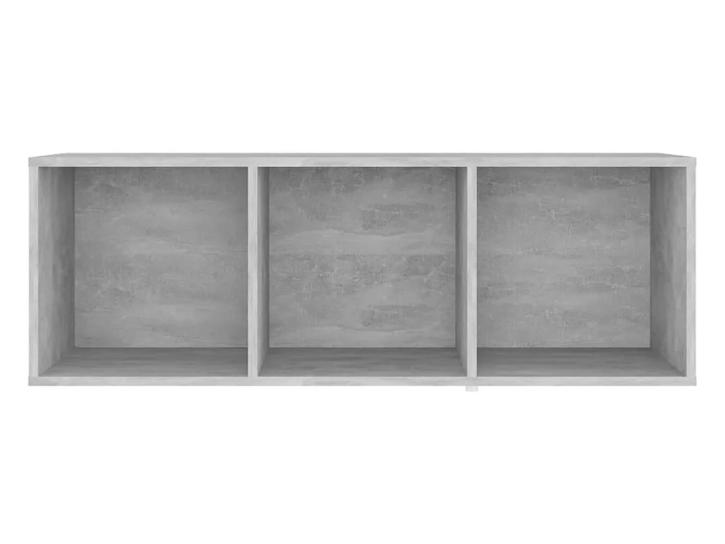 Muebles de salón 4 piezas madera ingeniería gris hormigón