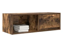 Muebles de TV 2 uds madera ingeniería color roble 80x31x25,5 cm