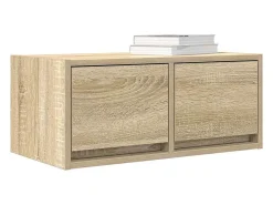 Muebles de TV 2 uds madera ingeniería roble Sonoma 60x31x25,5cm