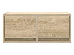 Muebles de TV 2 uds madera ingeniería roble Sonoma 60x31x25,5cm