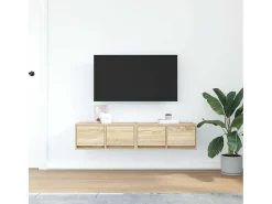Muebles de TV 2 uds madera ingeniería roble Sonoma 60x31x25,5cm