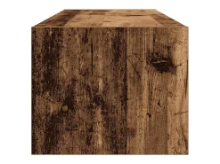 Muebles de TV 2 uds 100x31x25,5 cm Madera ingeniería envejecida