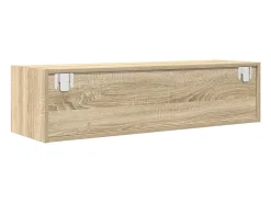 Muebles de TV 2uds Roble Sonoma 100x31x25,5cm Madera ingeniería
