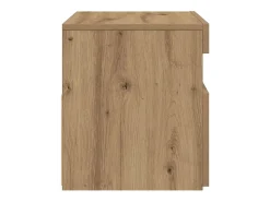 Muebles TV con luces LED 2 uds madera ingeniería roble artisan