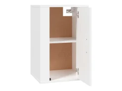 Murk Muebles para TV de pared 2 uds blanco 40x34,5x60 cm