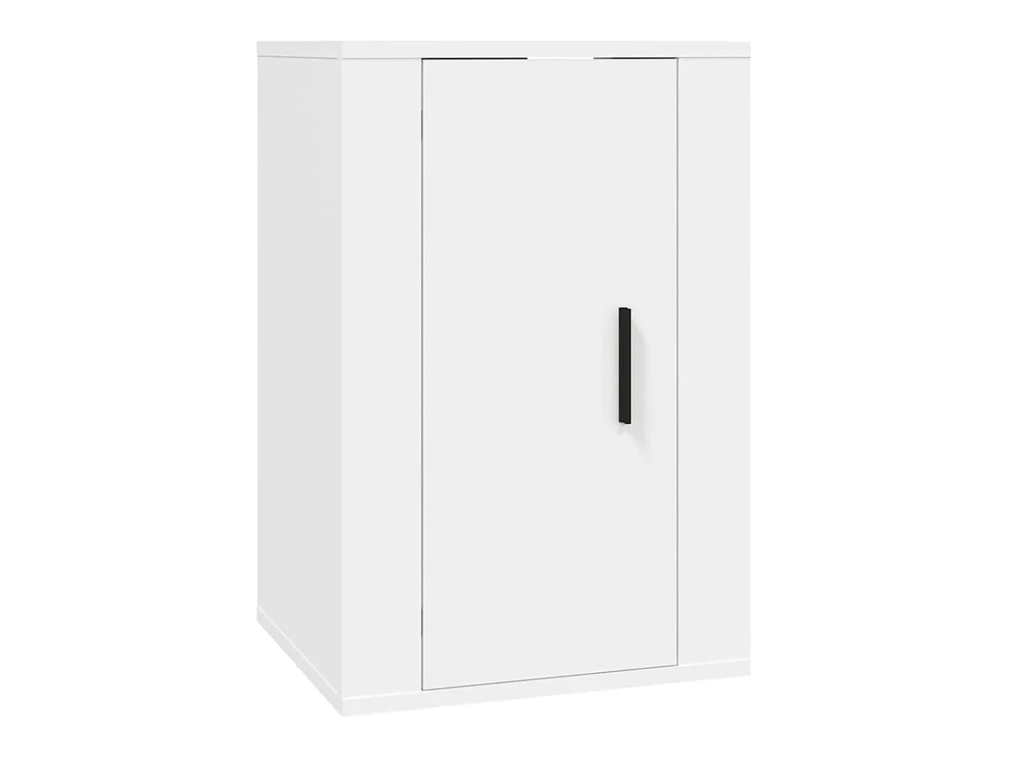 Murk Muebles para TV de pared 2 uds blanco 40x34,5x60 cm