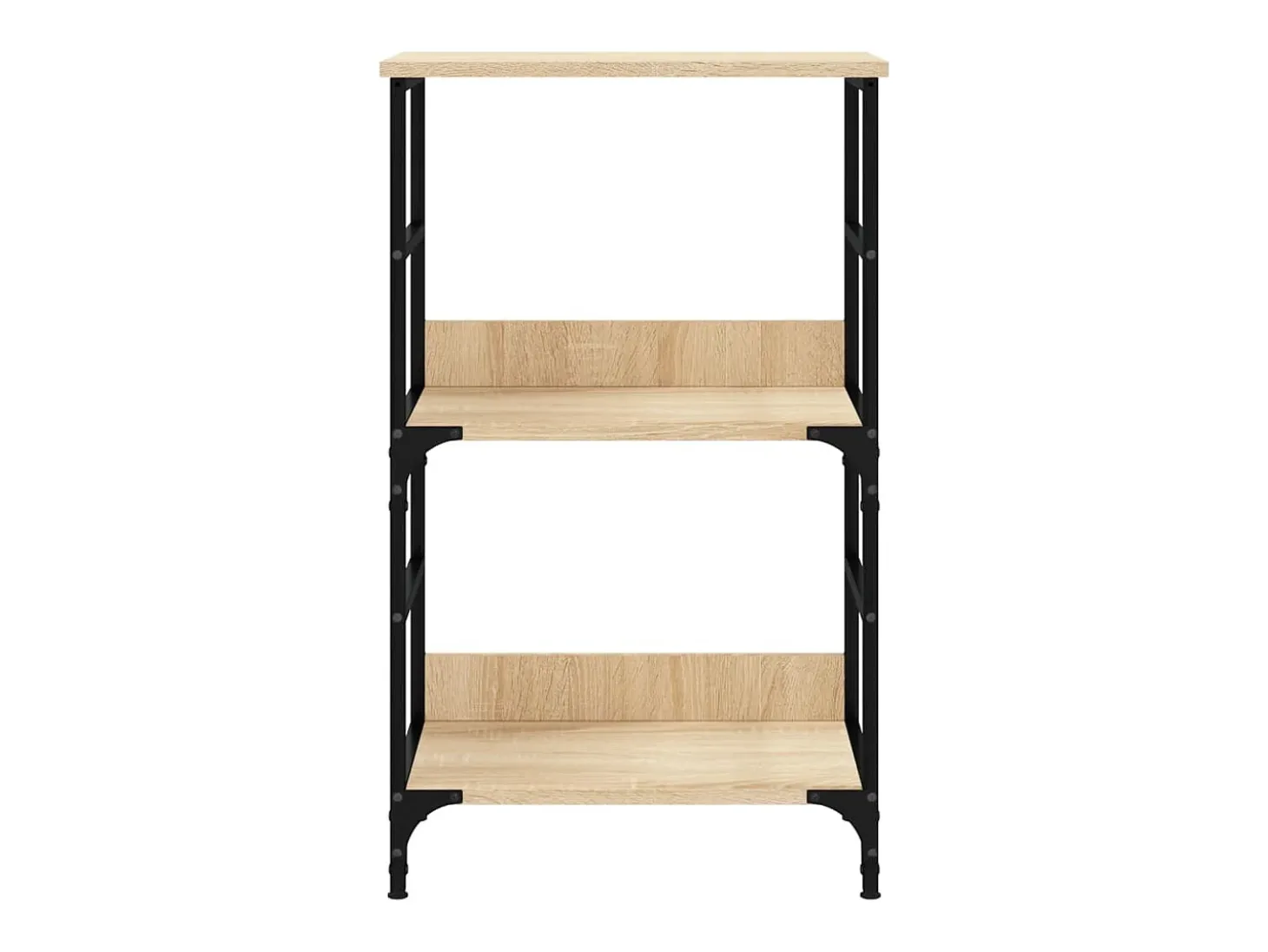 Namur Estantería de madera de ingeniería roble Sonoma 50x33x82 cm