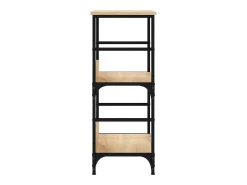 Namur Estantería de madera de ingeniería roble Sonoma 50x33x82 cm