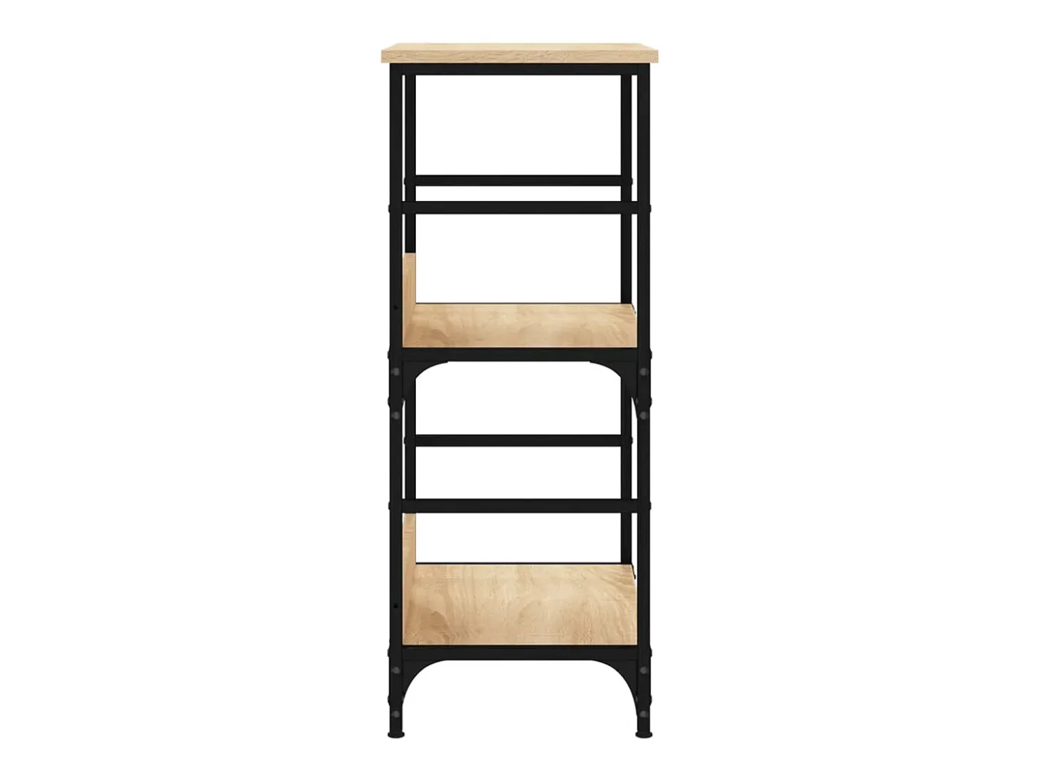 Namur Estantería de madera de ingeniería roble Sonoma 50x33x82 cm