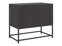 Nicholas Mueble para TV de acero negro 68x39x60,5 cm