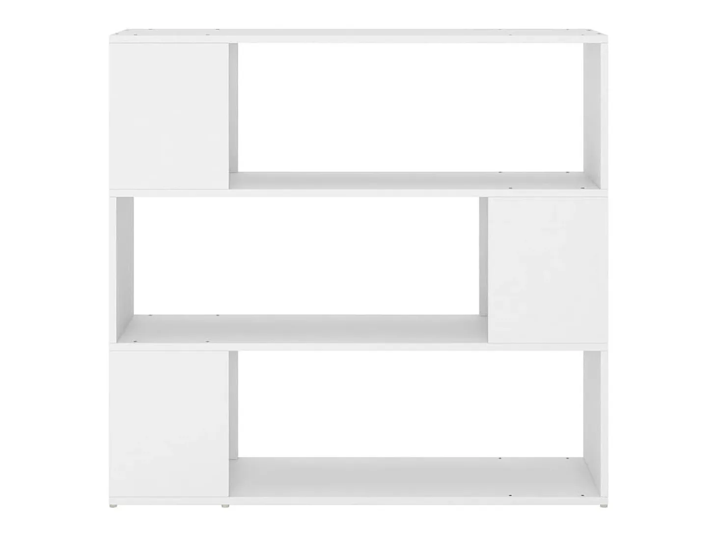 Norman Estantería de libros/divisor de espacios blanco 100x24x94 cm