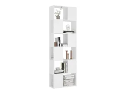 Norman Estantería divisor de espacios blanco 60x24x186 cm