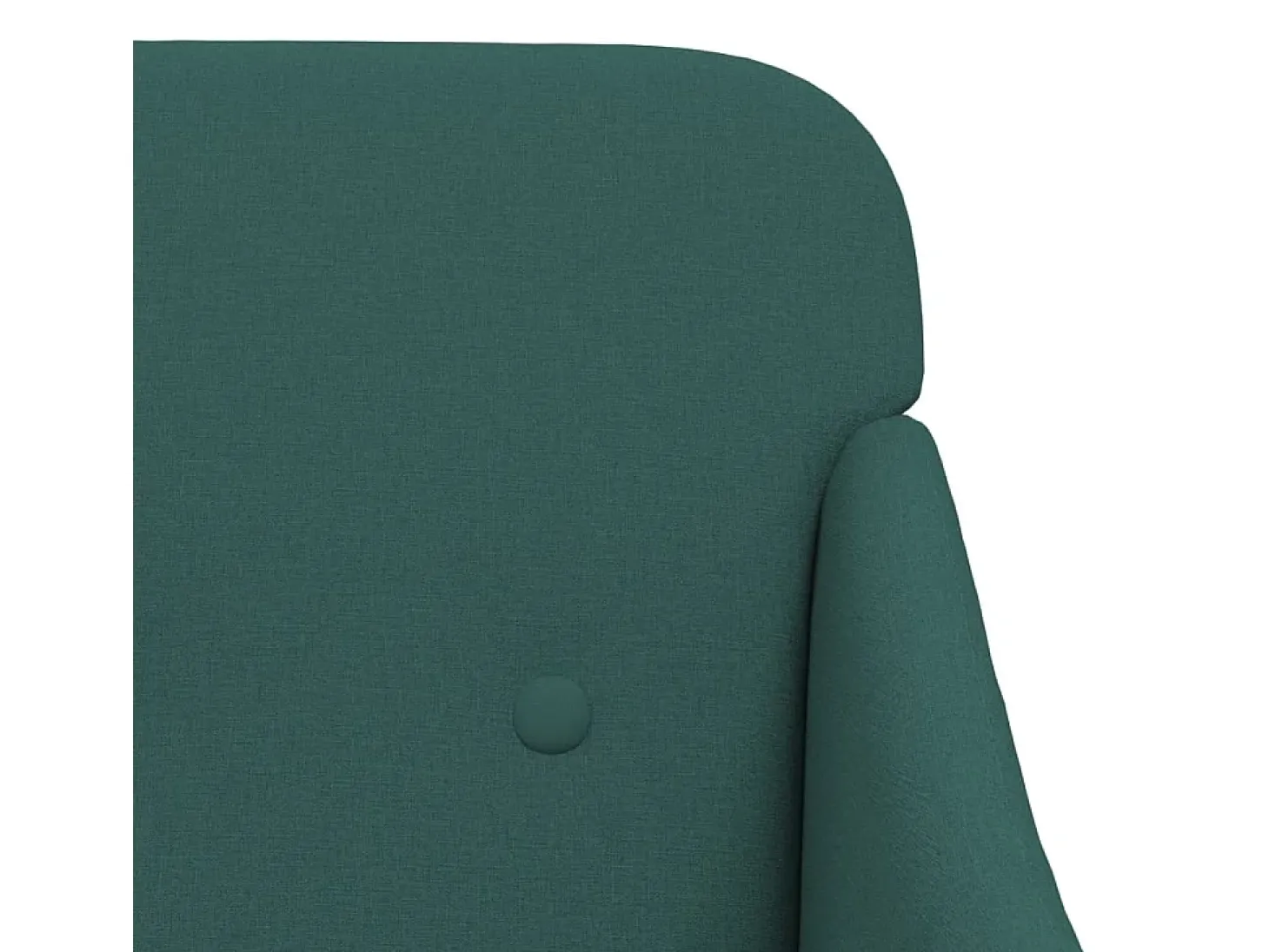 Nylra Sillón de tela verde oscuro 63x76x80 cm