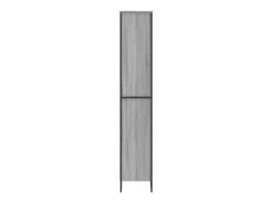 Olga Estantería madera de ingeniería color gris Sonoma 80x31x169 cm