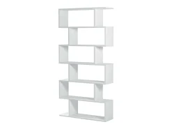 Pack 3 estanterías Athena altas en Blanco brillo