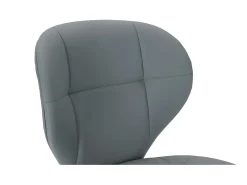 Pack de 2 taburetes modelo Fauna tapizado en polipiel verde, 94cm(alto) 45cm(ancho) 52cm (