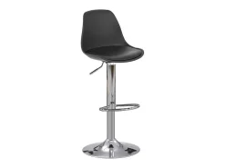 Pack de 2 taburetes regulables modelo Picaso color negro. 38 cm(ancho ) 84-104 cm(altura)